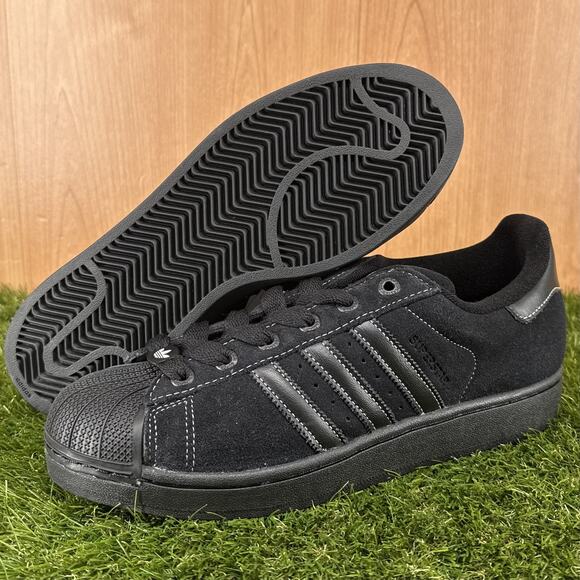 adidas | Shoes | Adidas Superstar Ii Core Black Jh547 Mens Size 05
